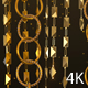 Golden Chains Glitter 7 Golden Chains Glitter 7 - VideoHive Item for Sale