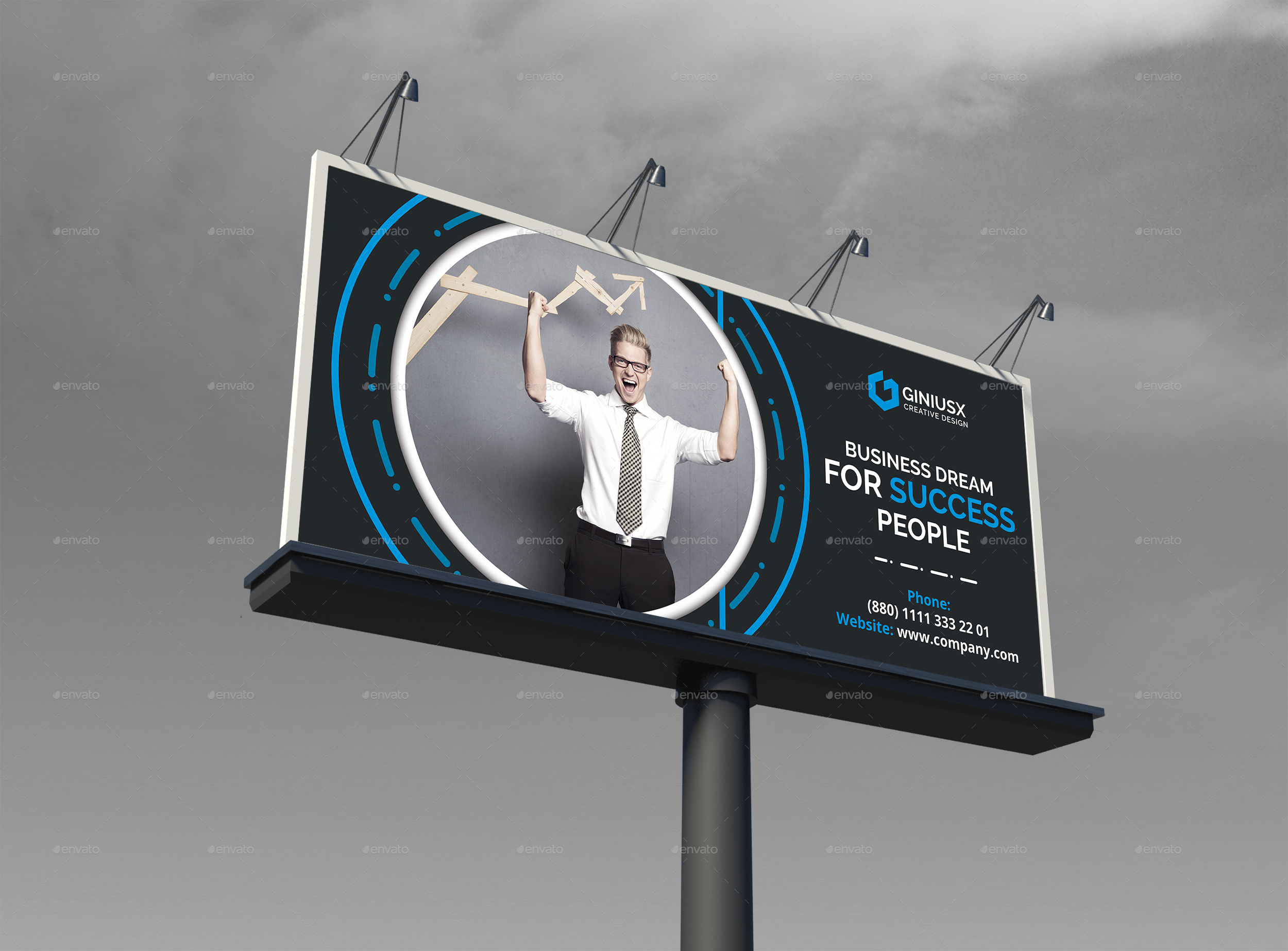 Corporate Business Billboard, Print Templates GraphicRiver