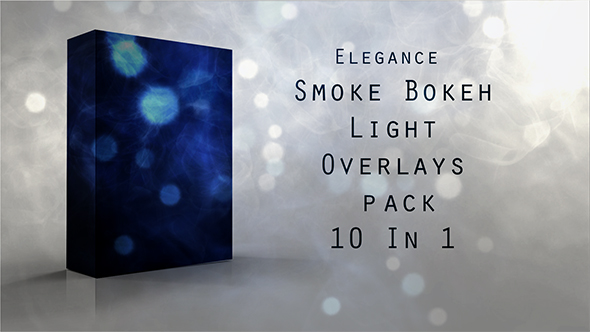 Elegant Smoke Bokeh Light Overlays 10 In 1