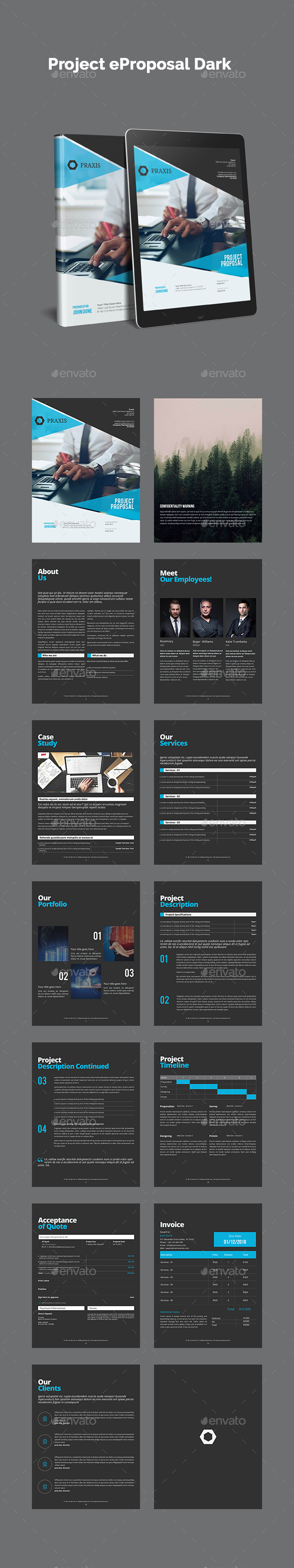 Project eProposal Dark - ePublishing