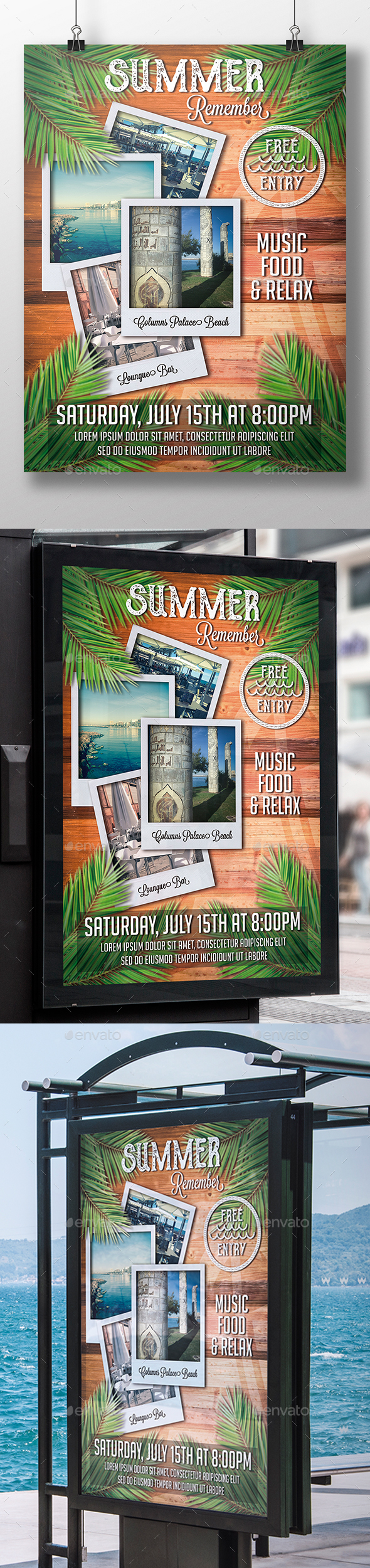 Summer Time Flyer Template