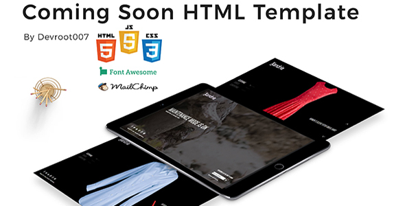 Xandria - HTML Coming Soon Template - Under Construction Specialty Pages