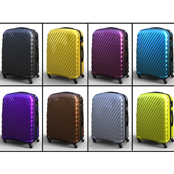 Trolley Suitcase Bag - 3Docean 20405799