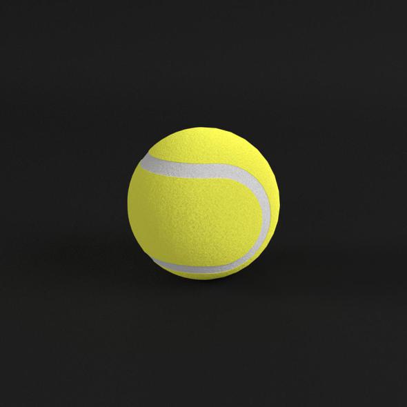Tennis ball - 3DOcean Item for Sale