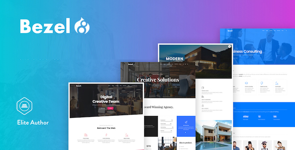 Bezel - Creative Multi-Purpose Drupal 8 Theme