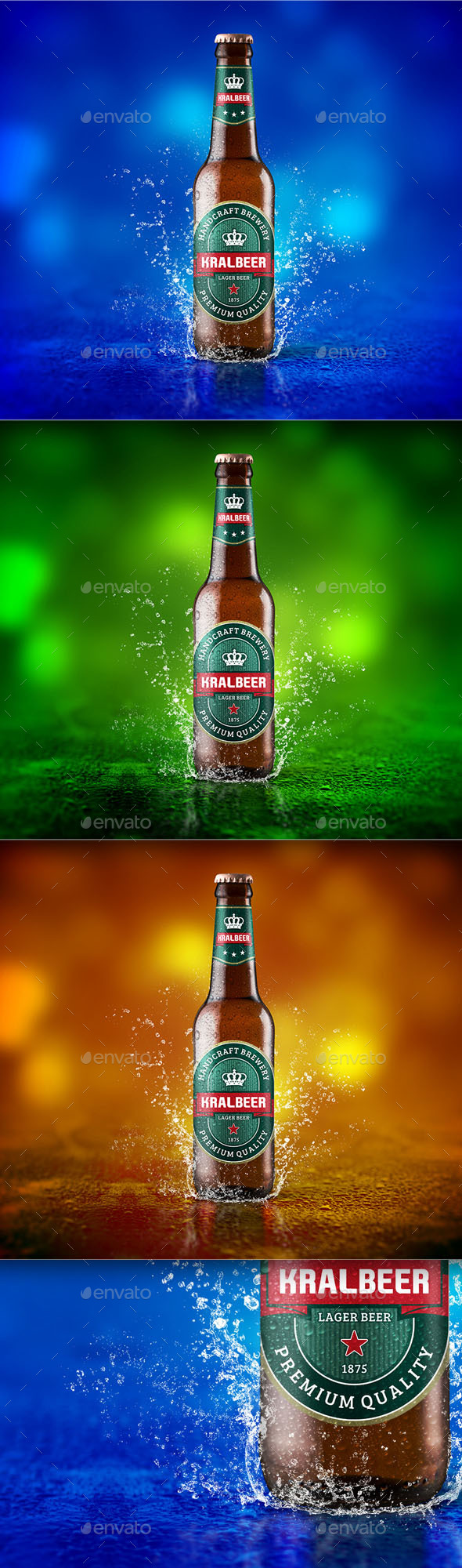Beer Mockup - Food and Drink Packaging