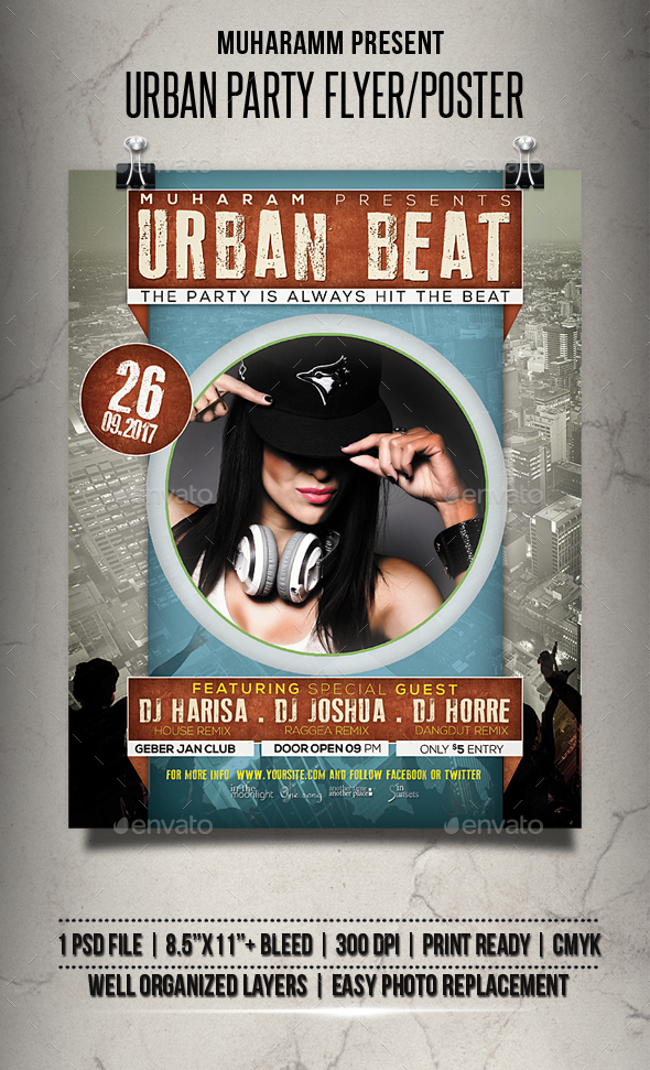 Urban Party Flyer / Poster