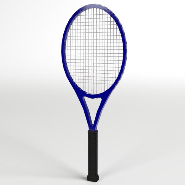 Tennis Racket - 3DOcean Item for Sale