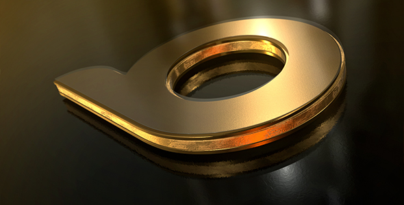 Gold Logo Reveal - VideoHive 20407689