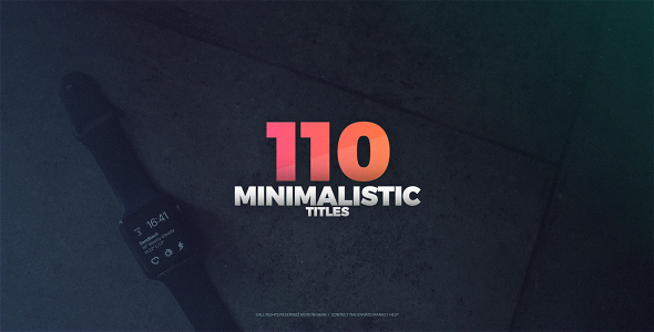 Clean Titles Package - VideoHive 20411247