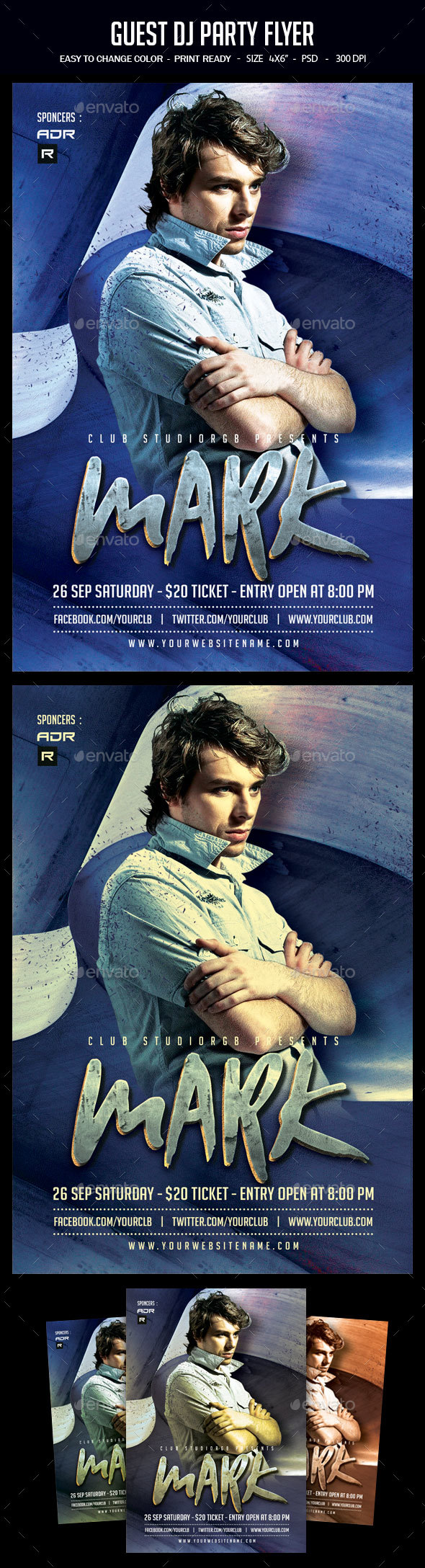 Dj Party Flyer - Clubs & Parties Events