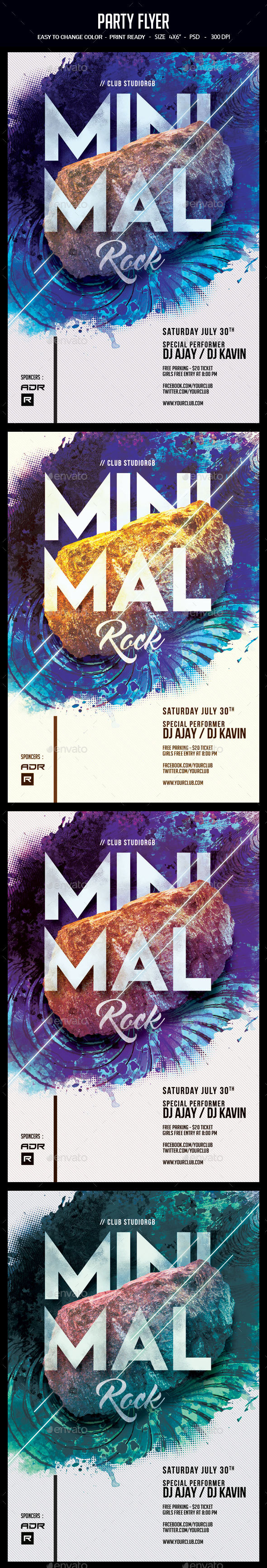 Party Flyer - Clubs & Parties Events