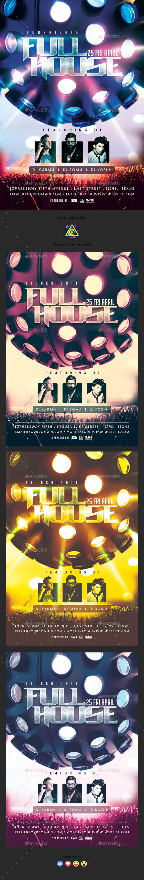 House Flyer - Clubs & Parties Events