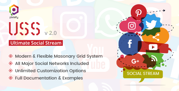 USS - WordPress Ultimate Social Stream - CodeCanyon Item for Sale