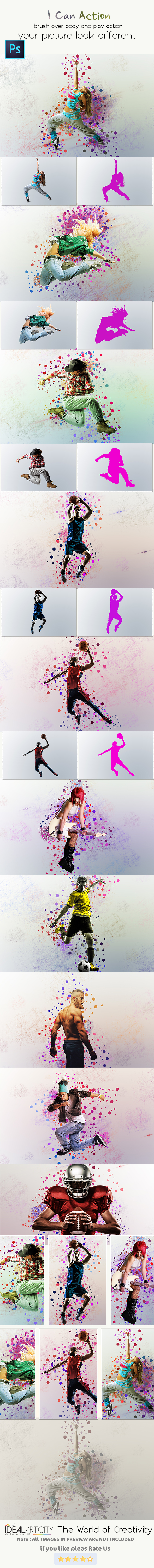I Can Action - Photo Effects Actions
