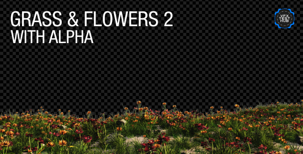 Grass & Flowers with Alpha 2