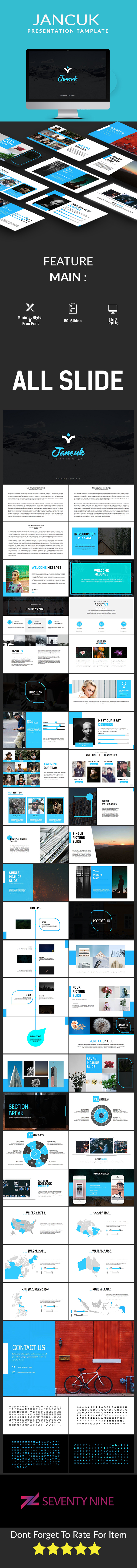 Jancuk Multipurpose Google Slide - Google Slides Presentation Templates