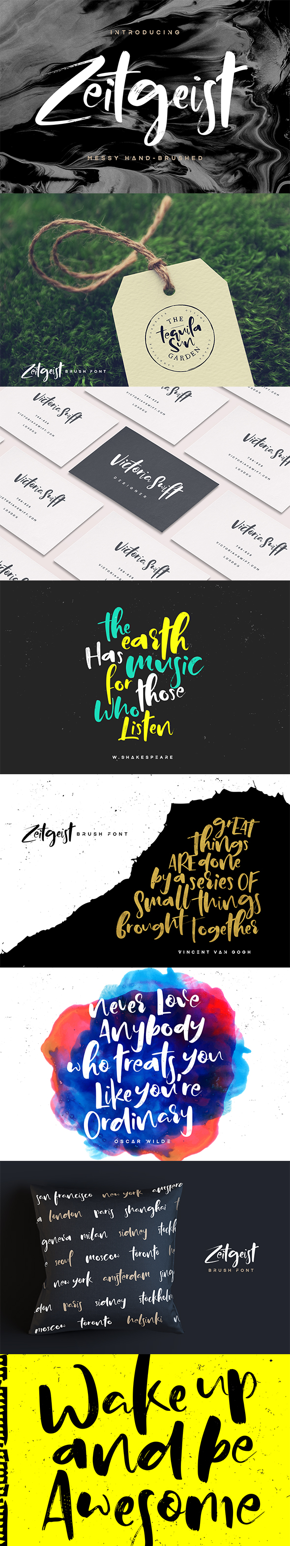 Zeitgeist Script - Hand-writing Script