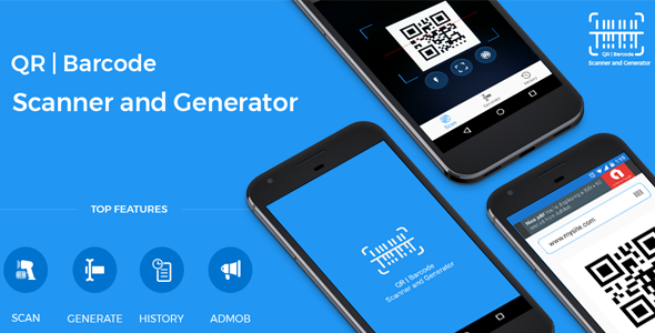 QR code and Barcode scanner and generator for Android with ...