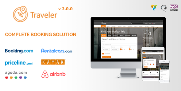 Traveler - Travel/Tour/Booking WordPress Theme - Travel Retail