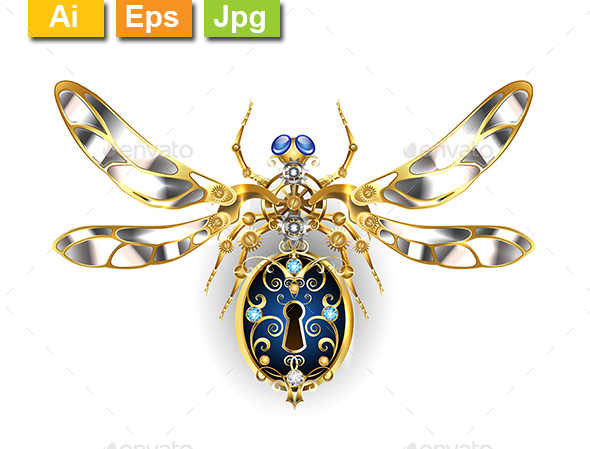 Mechanical Insect - Decorative Symbols Decorative