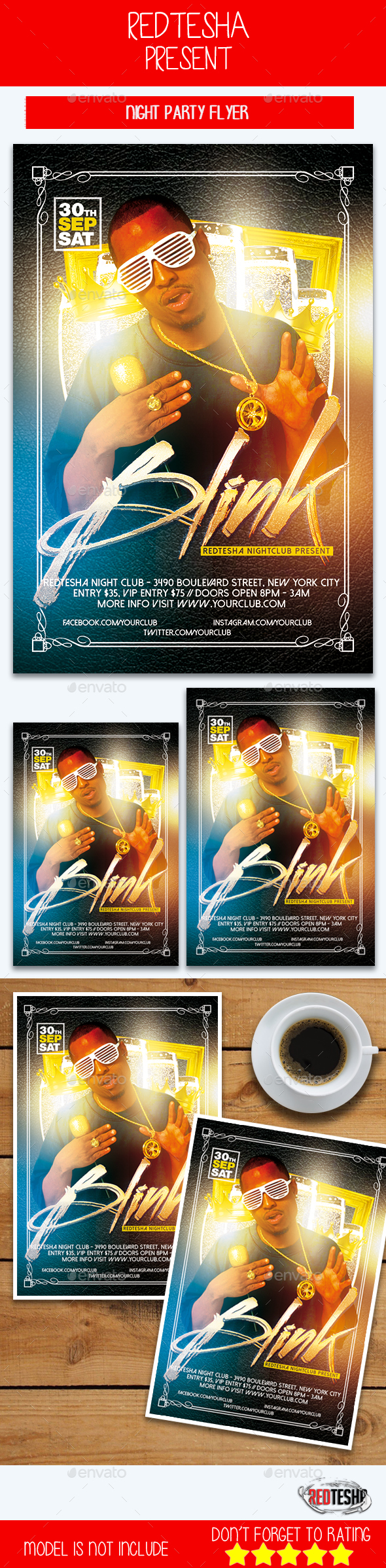 Night Party Flyer - Events Flyers