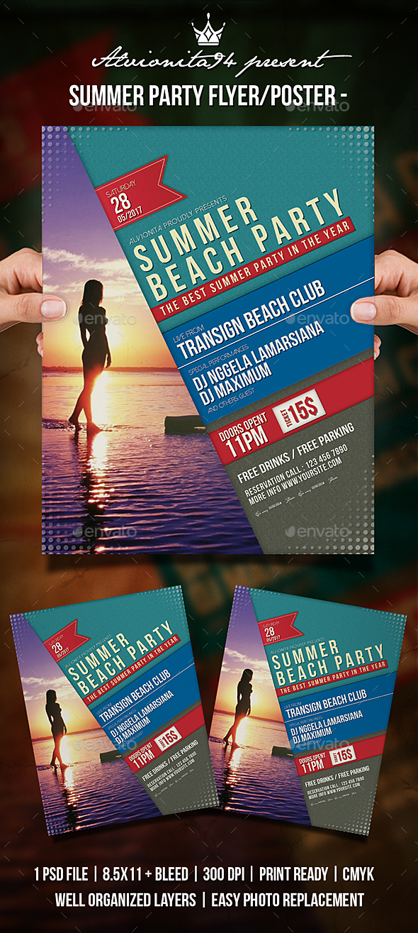 Summer Party Flyer / Poster