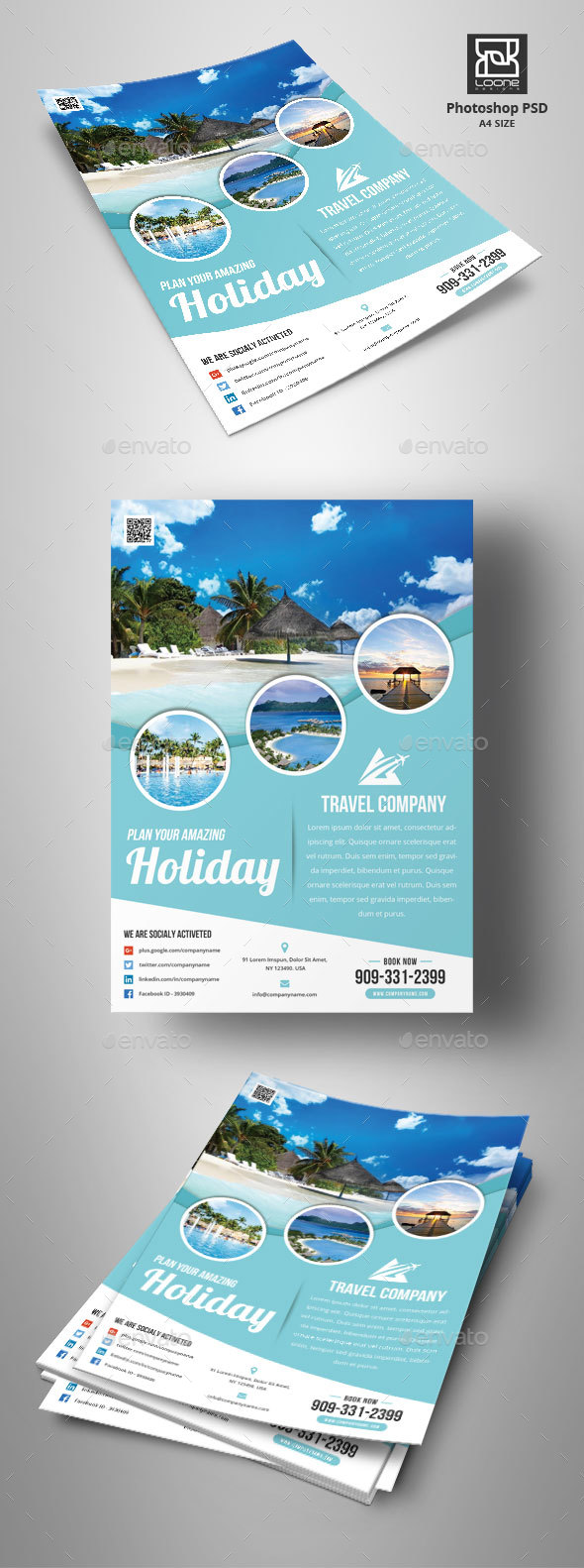 Travel Flyer - Holidays Events