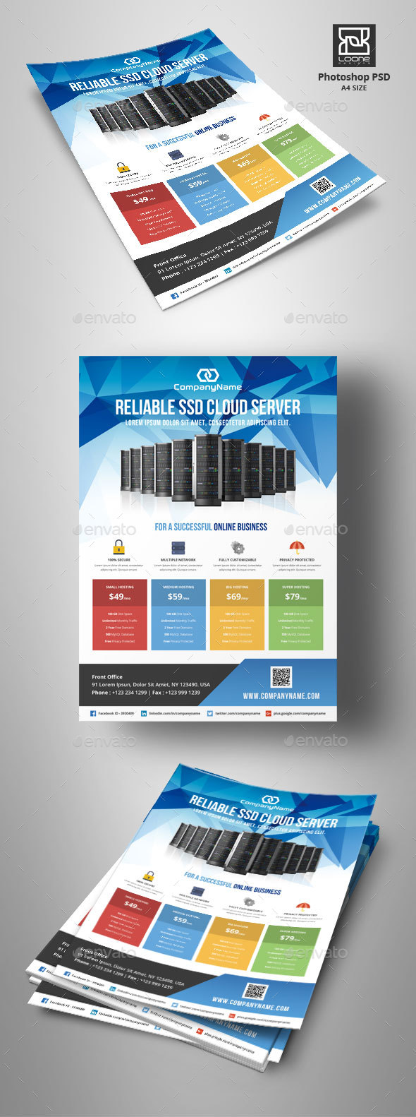 Web Hosting Flyer - Corporate Flyers