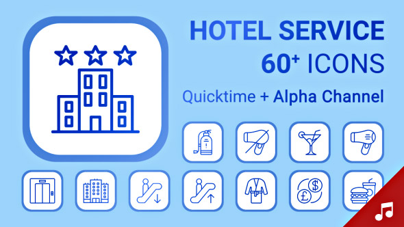 Hotel Service Icons