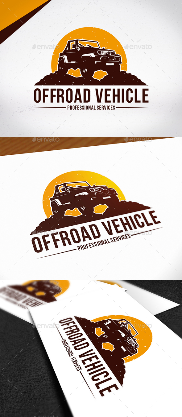 Offroad Vehicle Logo Template - Objects Logo Templates
