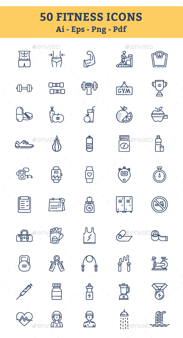 Fitness Icons - Icons