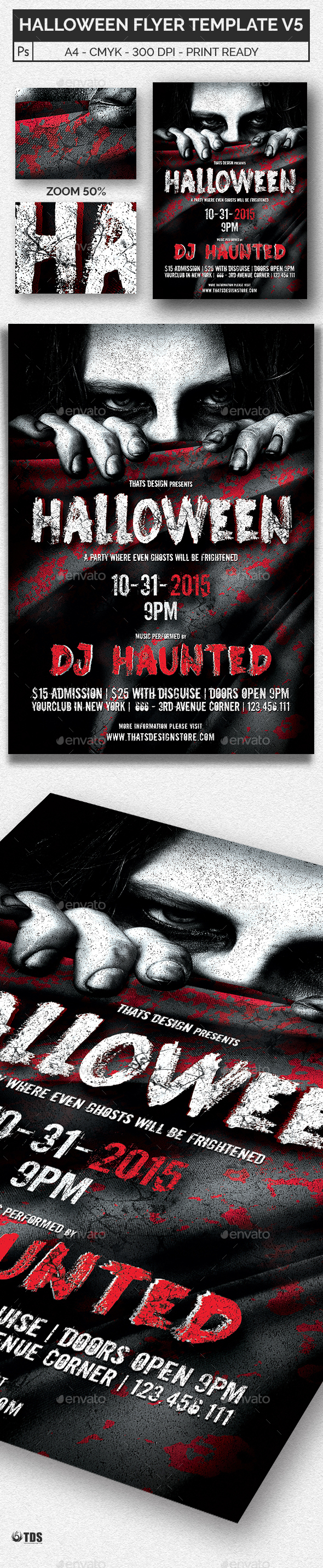 Halloween Flyer Template V5