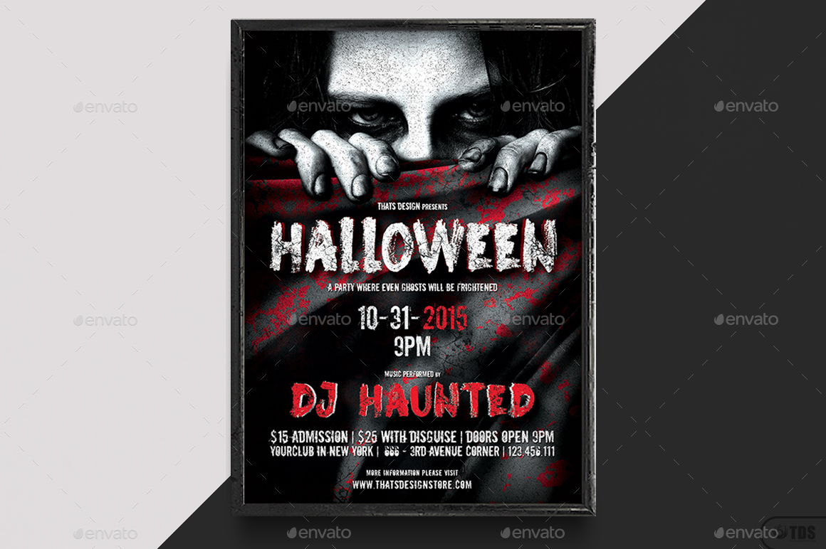 Halloween Flyer Template V5 by lou606 | GraphicRiver