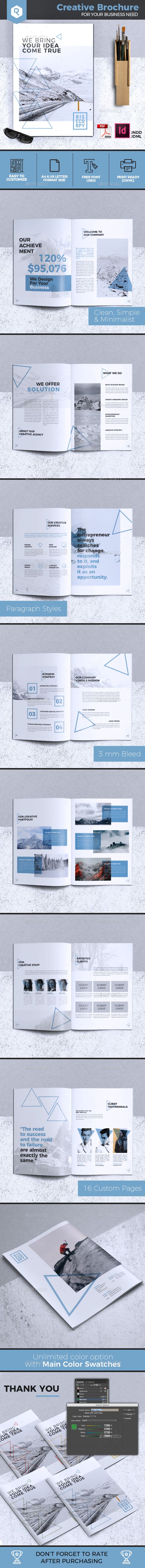 Creative Brochure Template Vol. 30 - Corporate Brochures