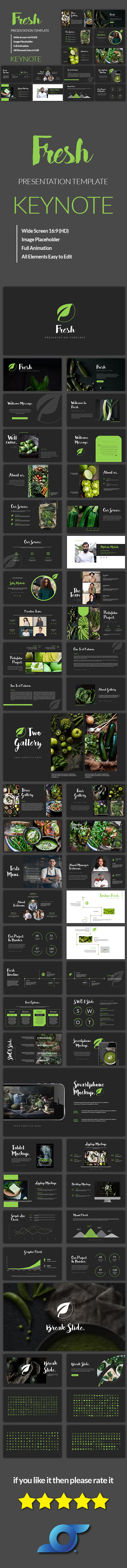 Fresh Creative Keynote Template - Business Keynote Templates
