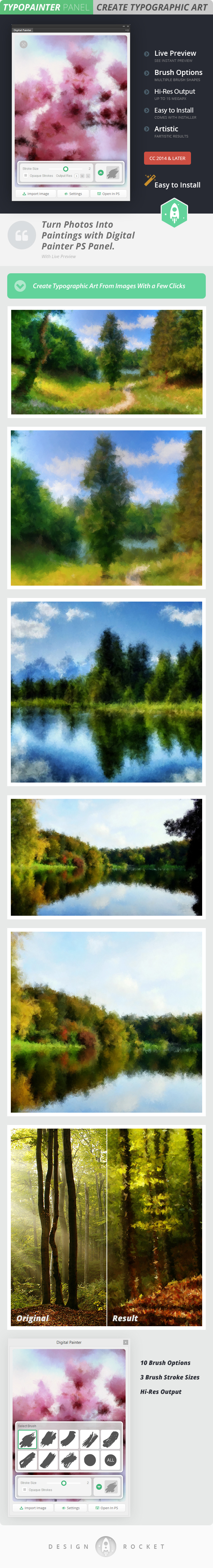 Digital Painter - Photo Effects Actions