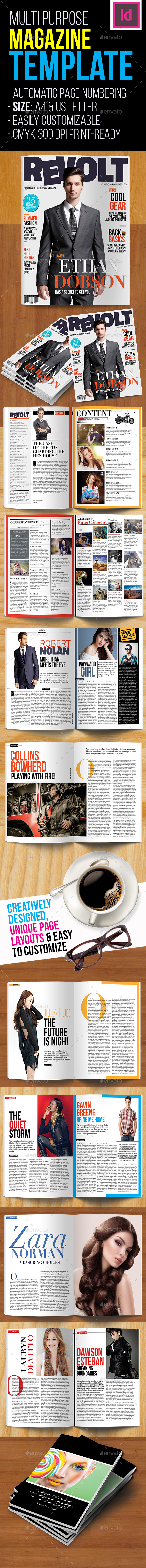 Magazine Template - Print Templates
