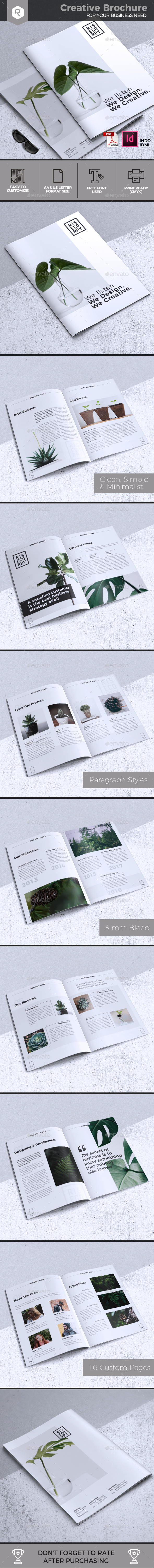 Creative Brochure Template Vol. 31 - Corporate Brochures