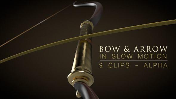 Bow and Arrow in Slow Motion