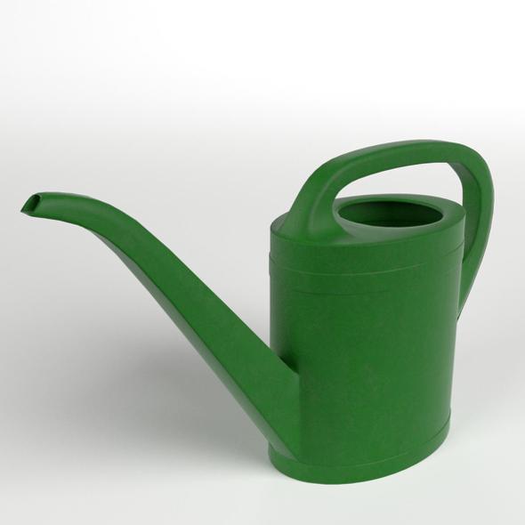 Small Watering Can - 3DOcean Item for Sale