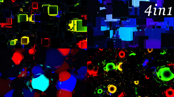 Glare Forms - VJ Loop Pack (4in1) alt