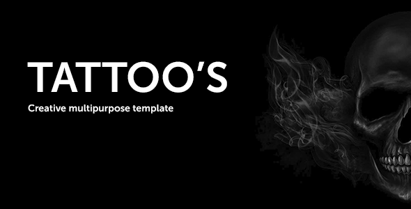 Tattoos - Creative - ThemeForest 20427538