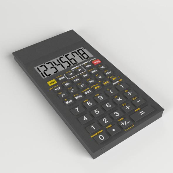 Electronic Calculator 2 - 3DOcean Item for Sale