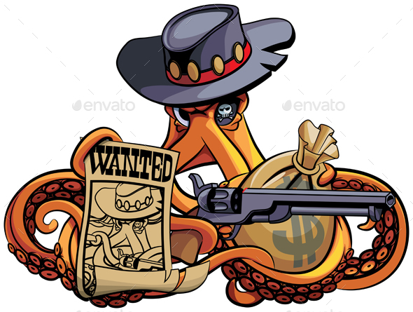 Octopus Wanted - Monsters Characters
