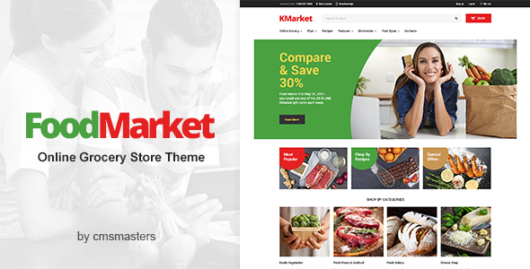 Food Market - Food Shop & Grocery Store WordPress Theme