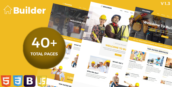 Builder - Construction Renovation Templates