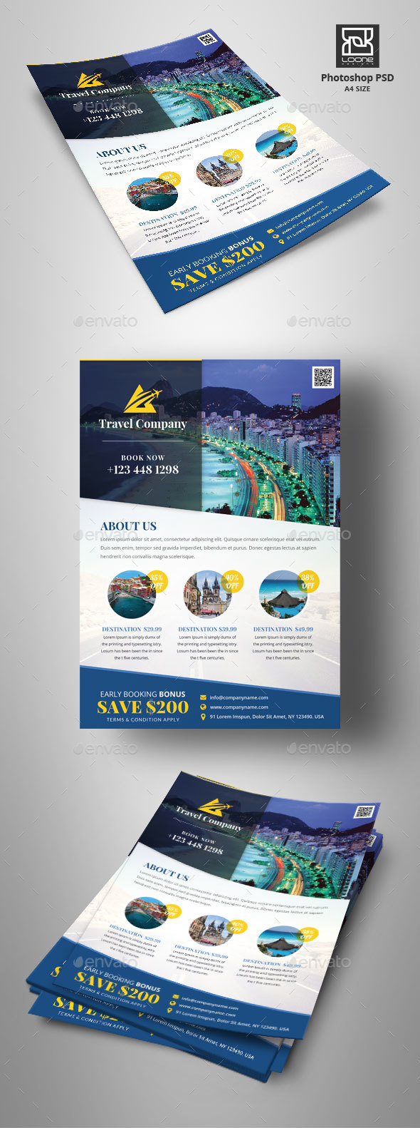 Travel Flyer - Holidays Events