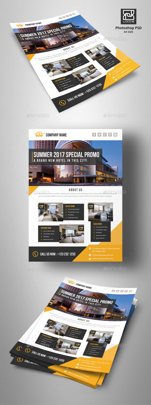 Hotel Flyer - Corporate Flyers