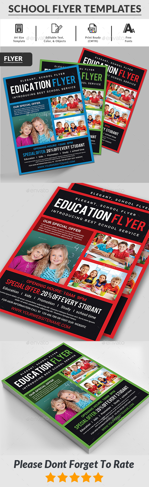 School Flyer - Corporate Flyers